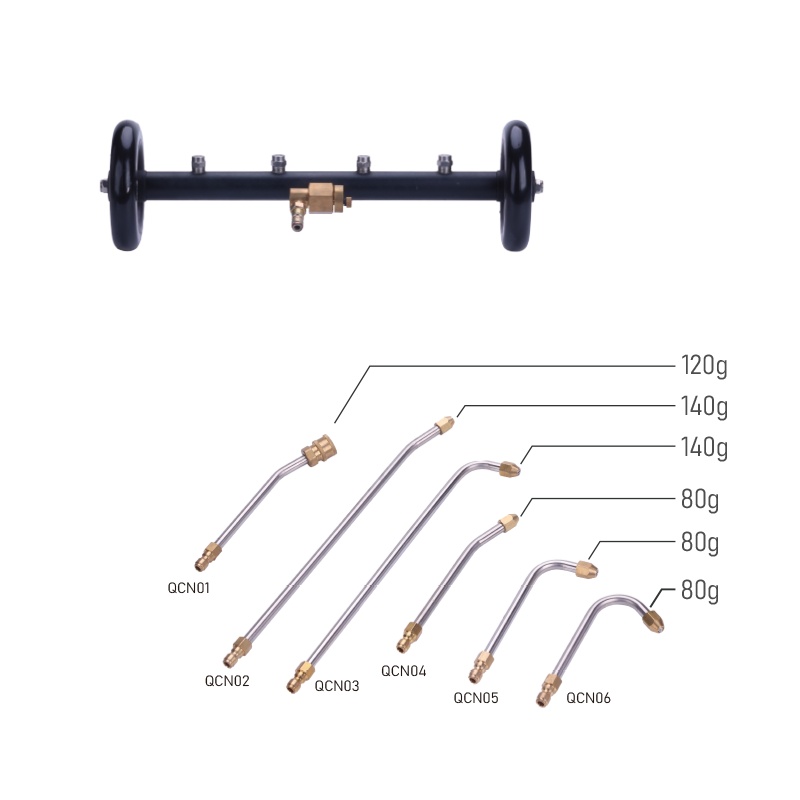 35ft  Carbon Fiber Telescoping Poles For High Pressure Cleaning With Hose