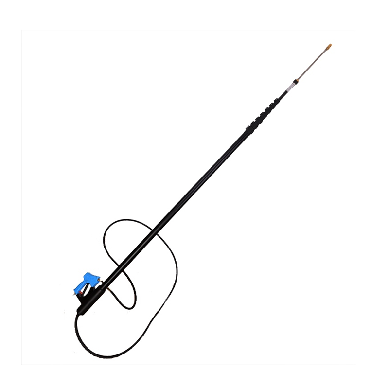18ft  Carbon Fiber Telescoping Poles For High Pressure Cleaning With Hose