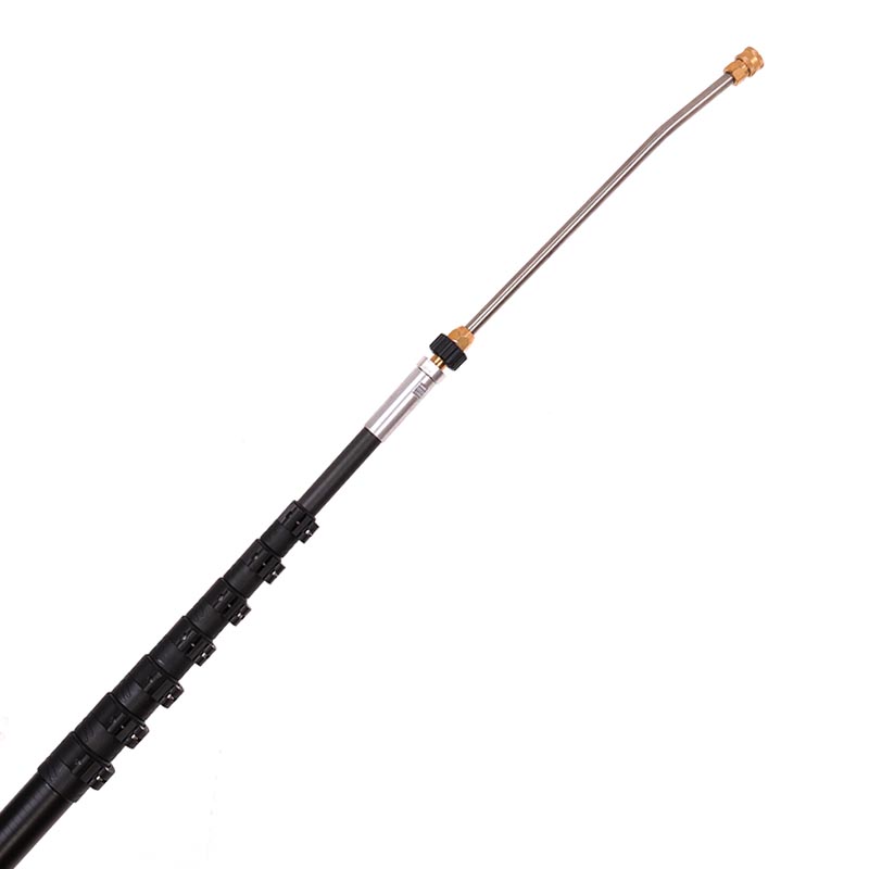 High Pressure Cleaning Systems Suitable for Carbon Fiber Telescopic Poles
